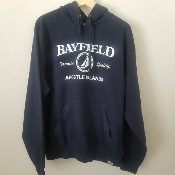B&E Sport Other - B&E Sport Hoodie Blue Bayfield Apostle Island
